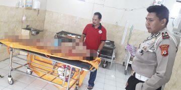 Anggota Polres Kuningan Tewas Dalam Laka Tunggal