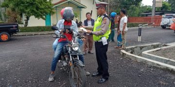 Samsat Haurgeulis Bersama Polsek Zona VI Gelar Operasi KTDMU