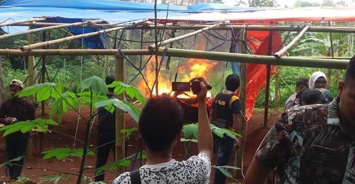 Lokasi Sabung Ayam di Cicanir Digrebeg Polisi