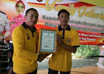 Jaja Sumarja Kembali Jabat Ketua Pokja Jurnalis Polres Majalengka Periode 2019-2021