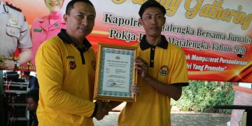 Jaja Sumarja Kembali Jabat Ketua Pokja Jurnalis Polres Majalengka Periode 2019-2021