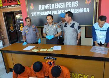 Tiga Pelaku Curanmor di Majalengka Berhasil Diringkus Polisi