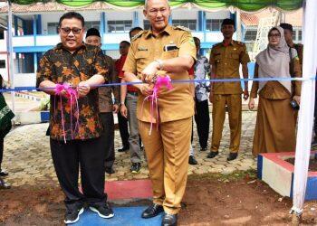 Bupati Resmikan Area Fitnes Outdoor STKIP Muhammadiyah Kuningan