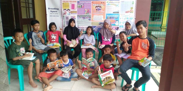 Desa Nanggerangjaya  Ikuti Training of Trainer Pengelolaan Perpusdes dan TBM