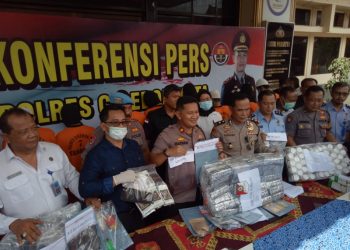 Polres Ciko Bekuk 9 Pelaku Pengedar Narkoba