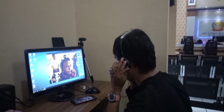 Rutan Kelas 1 Cirebon Siapkan Teleconference Bagi Pengunjung