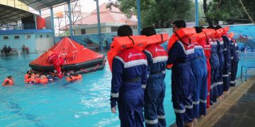 Wujudkan K3, Pertamina Gelar Simulasi Lokasi Kerja Aman