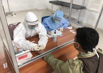 Daftar di Pikobar, 260 Warga Kabupaten Cirebon Jalani Rapid Test