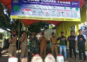 Pemdes Sindangkempeng Bangun Posko Covid-19, Warga Perantau Wajib Lapor