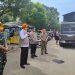 Forkopimda Indramayu Lakukan Penyemprotan Massal,  Himbau Warga Phisycal Distancing