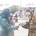 Cegah Covid-19, TP PKK Indramayu Bagikan Masker dan Hand Sanitizer