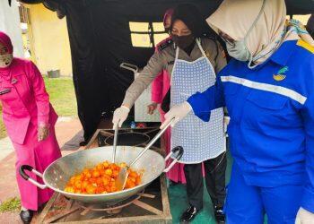 Polres Indramayu Dirikan Posko Dapur Umum