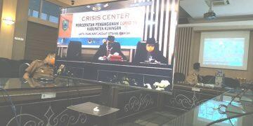 Penyampaian LKPJ Bupati Berlangsung Lewat Vicon