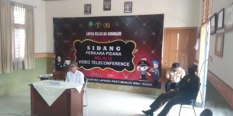 12 Terdakwa Jalani Persidangan Online