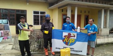 KNPI Kuningan Bentuk Relawan PETA, Bantu Penanggulangan Covid-19