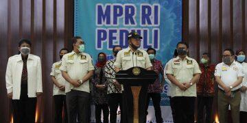 Gandeng Telkomsel, Kitabisa dan Gojek, MPR RI dan BPIP Meluncurkan Inisiatif “MPR RI Peduli Lawan COVID-19