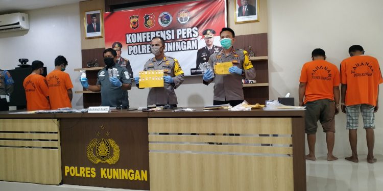 Sat Narkoba Polres Kuningan Ungkap Tiga Kasus Kejahatan Narkotika