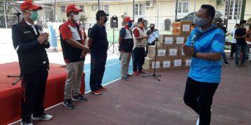 Gerakan Sejuta Masker di Majalengka, Shoetown Sumbang 10 Ribu Masker Medis