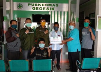 Peduli Covid-19, ISNU Gegesik Bagikan Donasi APD dan Masker ke Puskemas dan RSUD