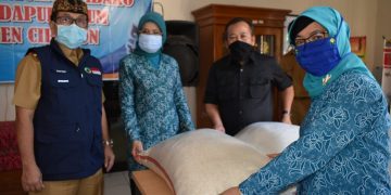 Pemkab Cirebon Salurkan 42,2 Ton Beras Dukung Gasibu