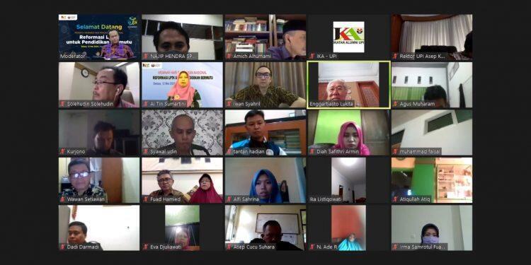 IKA UPI Gelar Webinar Reformasi LPTK untuk Pendidikan Bermutu