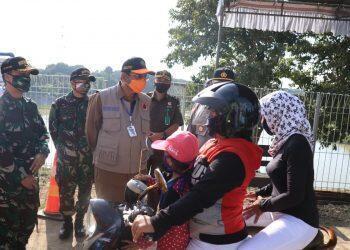 Gugus Tugas Pantau Pelaksanaan PSBB di Tiga Pos Check Point