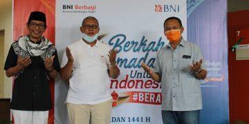 Berkah Ramadhan, BNI Kuningan Bagikan 350 Paket Sembako