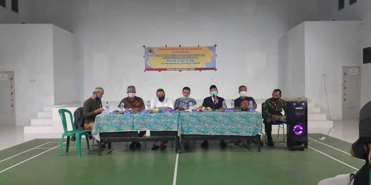 50 Persen Siltap Perangkat Desa Cikulak Disumbangkan untuk Tanggulangi Dampak Covid-19