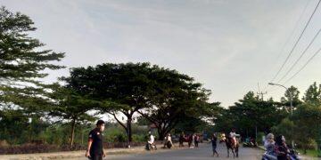 Selama PSBB Taman Baribis Majalengka Sepi Pengunjung