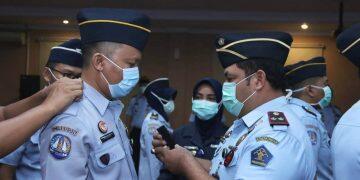 Kanim Cirebon Gelar Apel Kenaikan Pangkat Pegawai