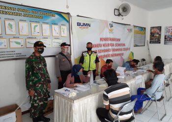 Polsi TNI dan Satpol PP Jaga Ketat Pendistrbusian KKS