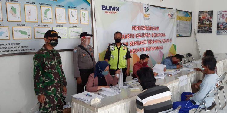 Polsi TNI dan Satpol PP Jaga Ketat Pendistrbusian KKS