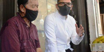 Monitoring PSBB di Jalan Siliwangi, Wabup Dengarkan Keluh Kesah Pedagang