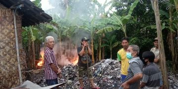 Karang Taruna Desa Gombang Ganangkan Gerakan Sadar Kebersihan Lingkungan