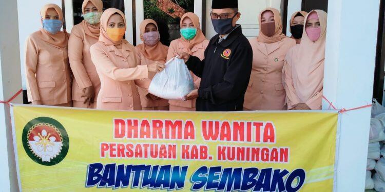 DWP Kuningan Kembali Salurkan Bantuan Peduli Covid-19