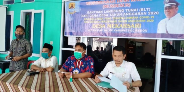 Jumlah KK Melebihi Batas Maksimal Jumlah BLT DD Mekarsari