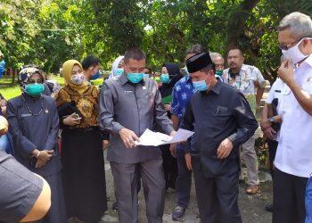 Pansus Tinjau Lokasi Hibah Tanah