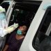 Pedagang dan Pembeli Pasar Karangampel, Jatibarang di Swab Massal