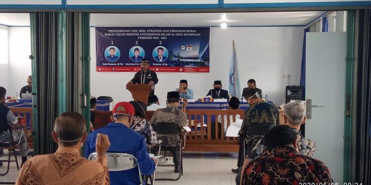 Pemilihan Rektor Unisa, Tiga Kandidat Beradu Gagasan