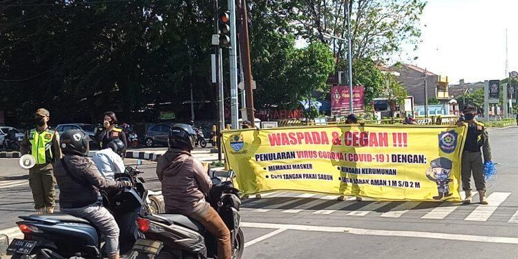 Satpol PP Intensifkan Sosialisasi Pencegahan Covid-19