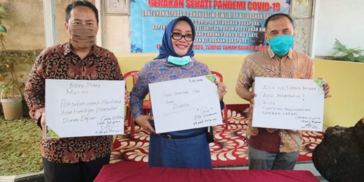 Warga Sukapura Himpun Dana Gotong Royong Bantu Anak Yatim
