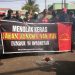 Logo PKI Dibakar di Depan DPRD Kuningan