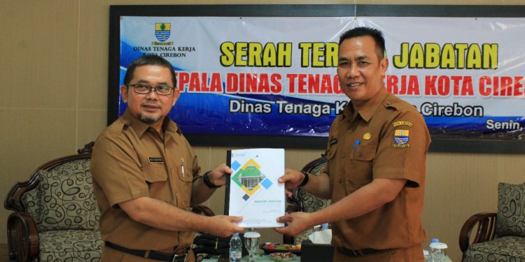 Kadisnaker Kota Cirebon Gelar Sertijab