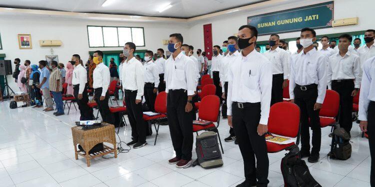Danrem 063/SGJ Berikan Motivasi Peserta Seleksi Catar