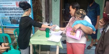Giat Posyandu di Kelurahan Pekalipan, Seorang Balita Alami Gizi Buruk