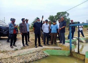 Tinjau Irigasi, PDI-P Pastikan kebutuhan Air untuk Petani Aman