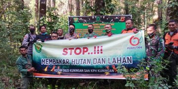 Cegah Kahutla, Kodim Pasang Spanduk Himbauan