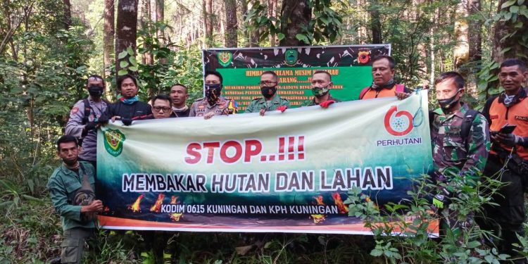 Cegah Kahutla, Kodim Pasang Spanduk Himbauan