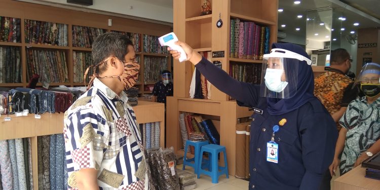 Dukung Himbauan Walikota, D’lila Supermarket Textile Perketat Protokol Kesehatan