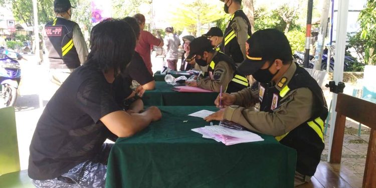 Razia di Lima Titik, 239 Orang Kena Teguran Tak Gunakan Masker